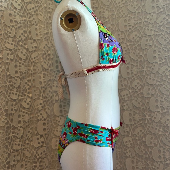 Vintage Betsy Johnson 2 Piece, Fun Print. Women’s Size: Medium. - Picture 4 of 13